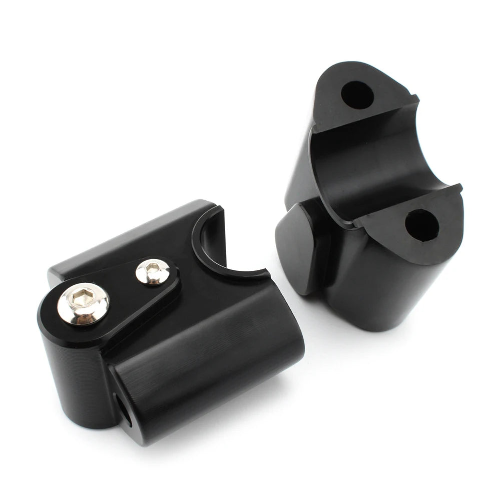 Motorcycle Handlebar Risers Handle Bar Lift Clamp Adapters For BMW R 18 / R18 Classic Aluminum Motorbike Parts