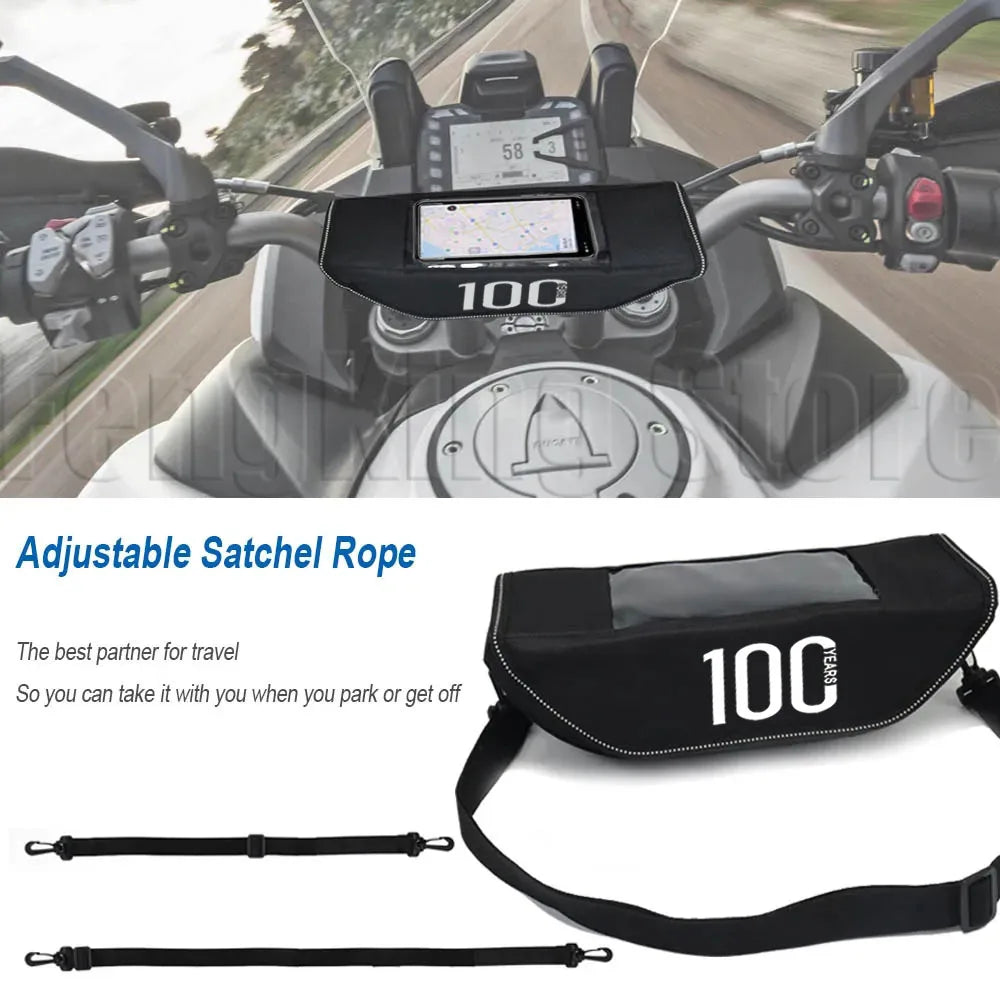For BMW R18 1800CC 100th Motorcycle accessory Waterproof And Dustproof Handlebar Storage Bag