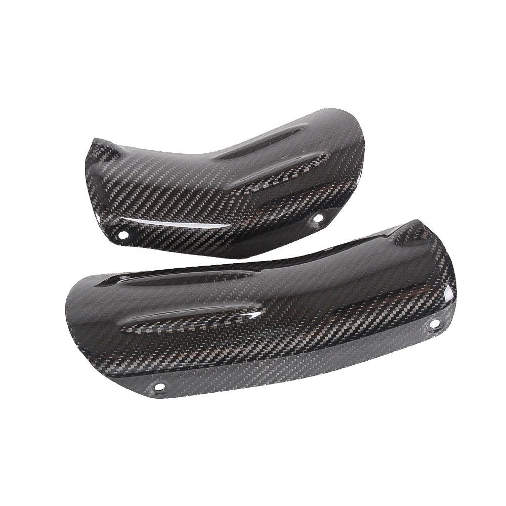 R18 Carbon Fiber Engine Cylinder Guard Head Valve Cover Exhaust Muffler Pipe Heat Shield Cover For BMW R18 R 18 2021 2022 2023