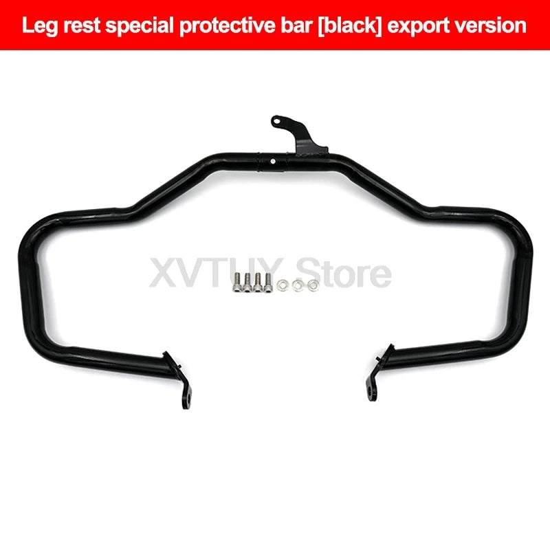 1 Kit Motorcycle Footrest For BMW R18 R18TC R18B Black/Sliver Driver Foot Pedal Leg Support Wide Footpegs Motocycle Acessories