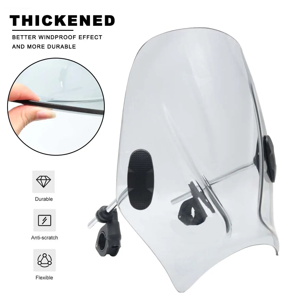 For BMW R18 R 18 R18 100 Years 2021 2022 2023 Motorcycle WindScreen Windshield Viser VIsor Double Bubble Screen