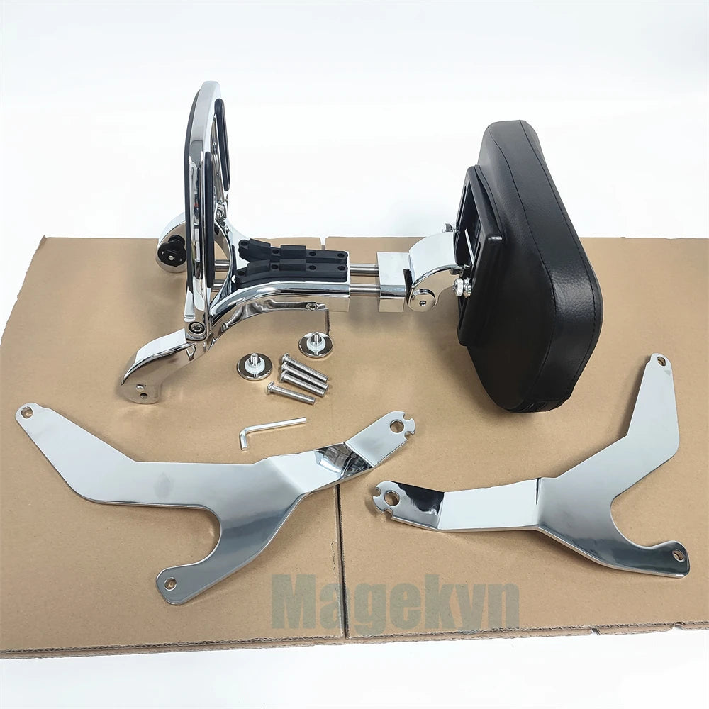 For BMW R18 B Bagger R18B Accessories Multi-Purpose Adjustable Driver Passenger Backrest Sissy Bar
