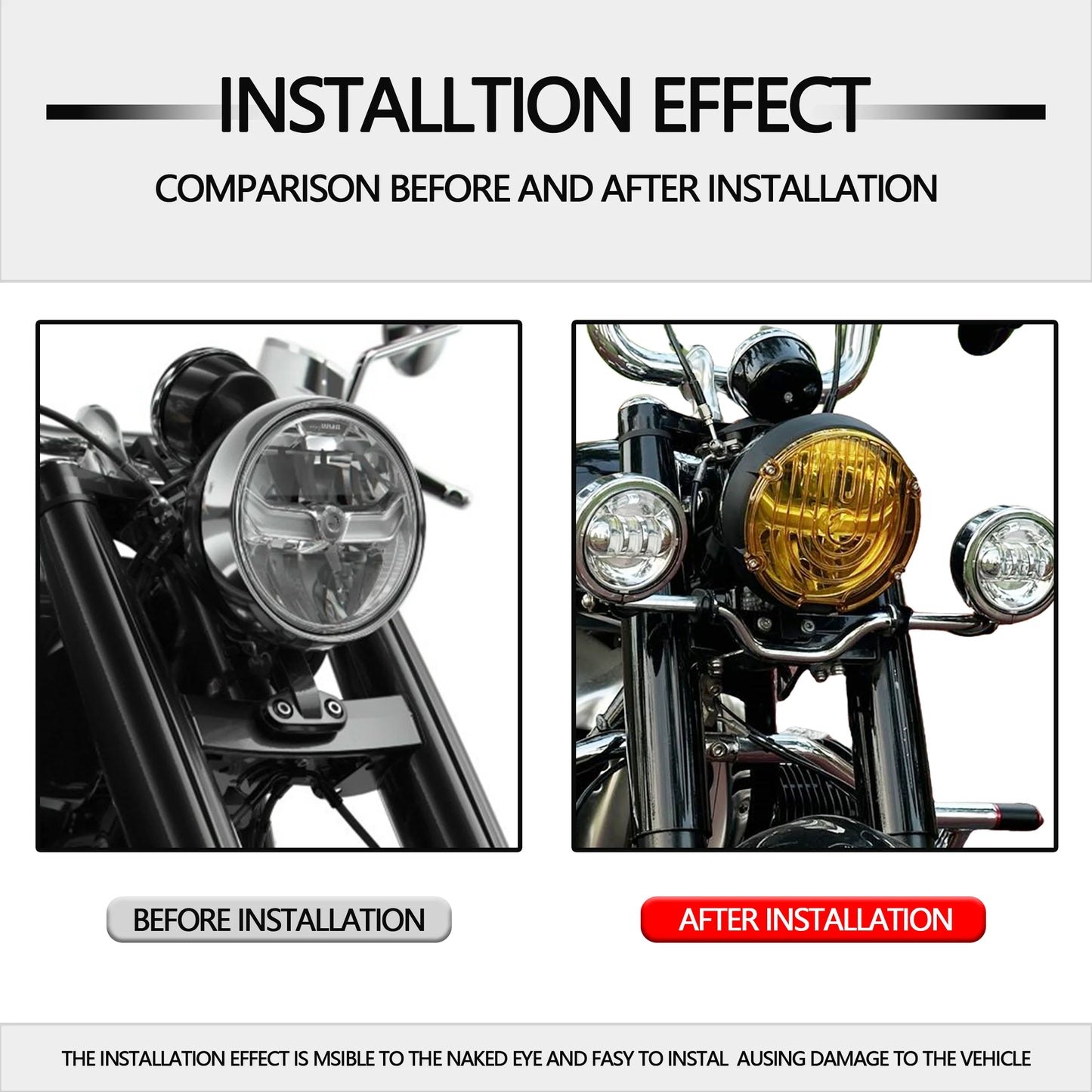 New Motor Accessorie Headlight Guard Protector Grille Grill Cover HeadLight For BMW R18 r 18 R12 R1200 nineT R nineT 2014-2024