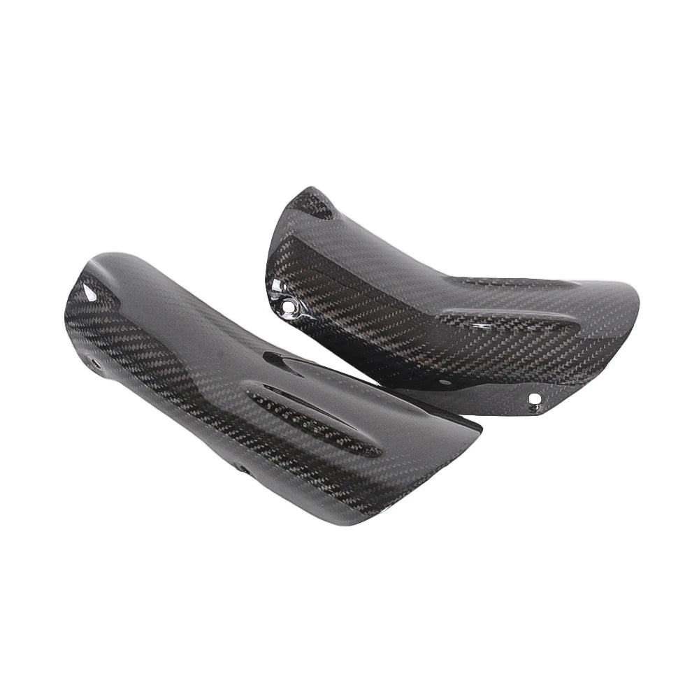 R18 Carbon Fiber Engine Cylinder Guard Head Valve Cover Exhaust Muffler Pipe Heat Shield Cover For BMW R18 R 18 2021 2022 2023