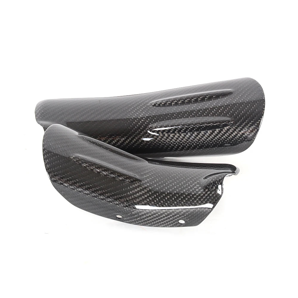 R18 Carbon Fiber Engine Cylinder Guard Head Valve Cover Exhaust Muffler Pipe Heat Shield Cover For BMW R18 R 18 2021 2022 2023