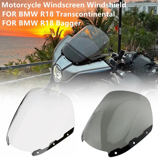 FOR BMW R18 Bagger R 18 Transcontinental Motorcycle Windscreen Windshield Cover Wind Screen Shield Airflow Deflectors