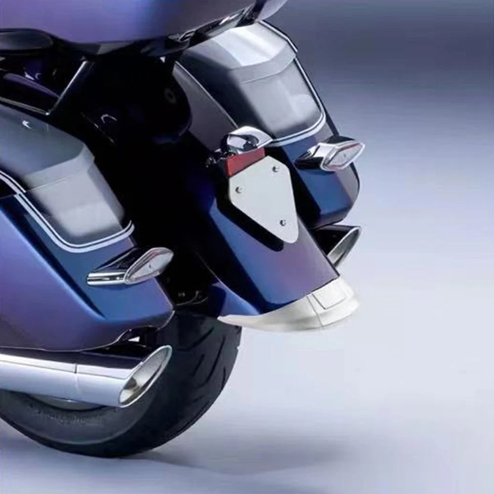 Motorcycle Front/Rear Fender Tip Accent Mudguard Trim Cover - Chrome Fit For BMW R18 Transcontinental R18B 2021-2025