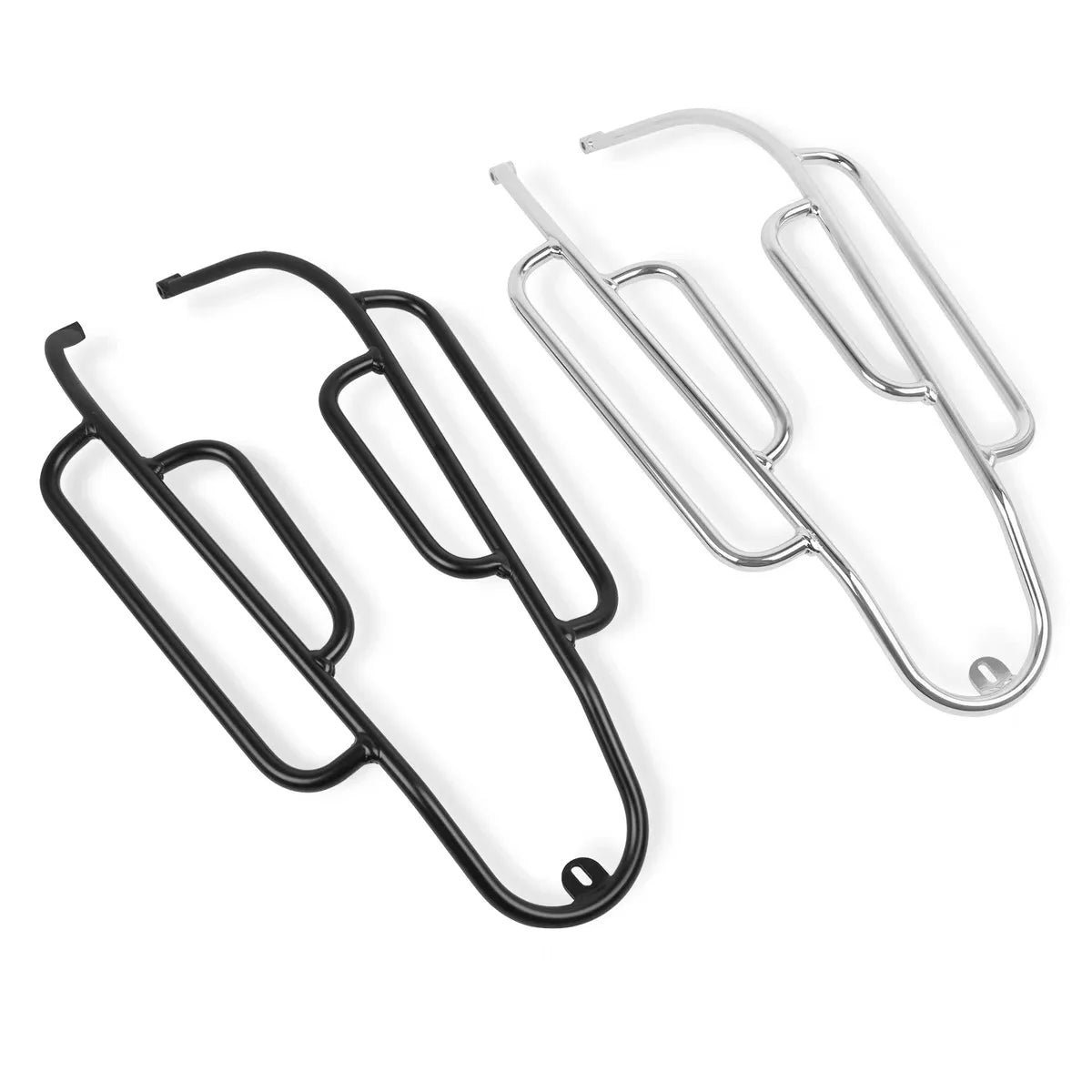 For BMW R18 R 18 Classic 2020-2023 Motorcycle Fuel Tank Rack Bracket Luggage Panel Bracket Tank Railing - Black/Chrome
