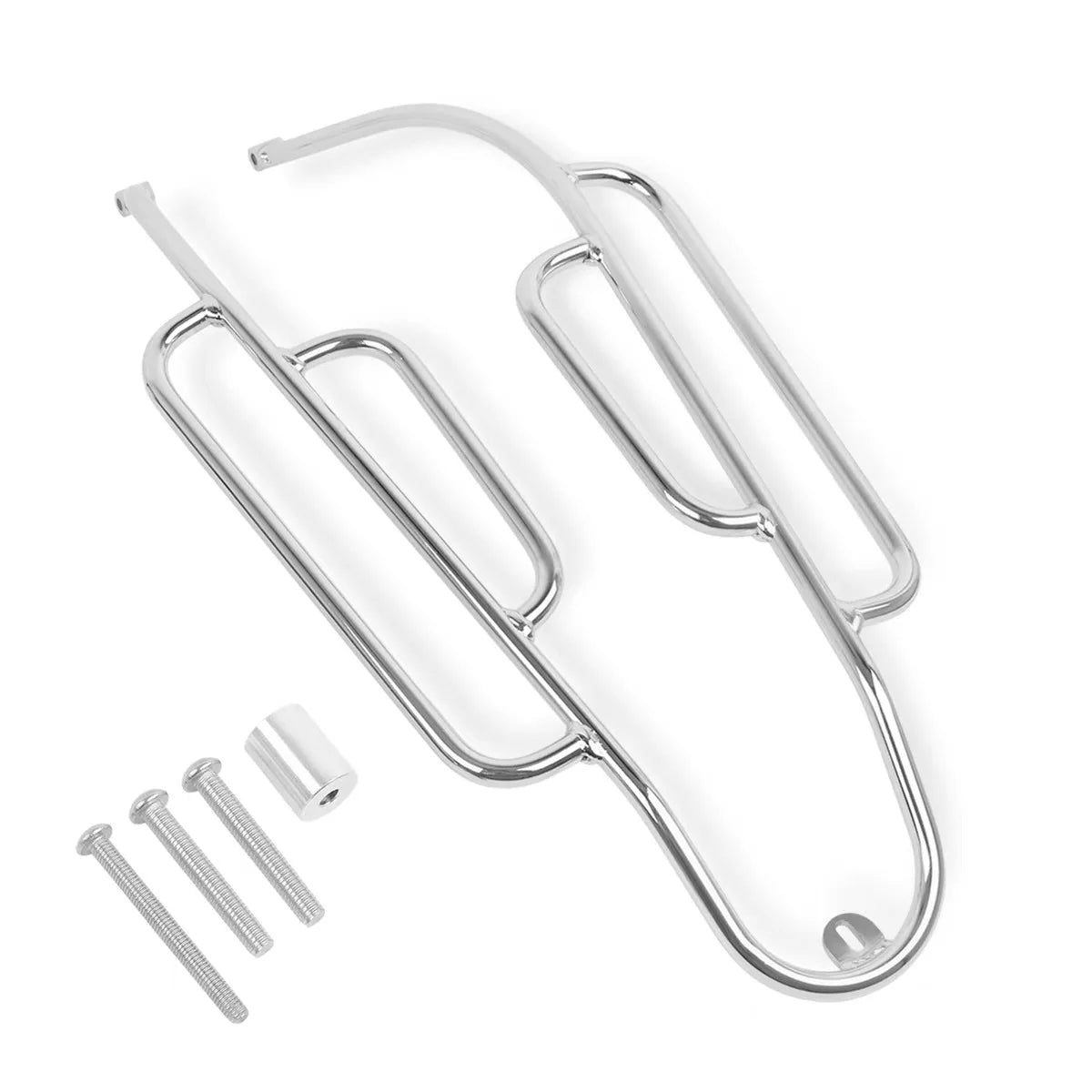 For BMW R18 R 18 Classic 2020-2023 Motorcycle Fuel Tank Rack Bracket Luggage Panel Bracket Tank Railing - Black/Chrome