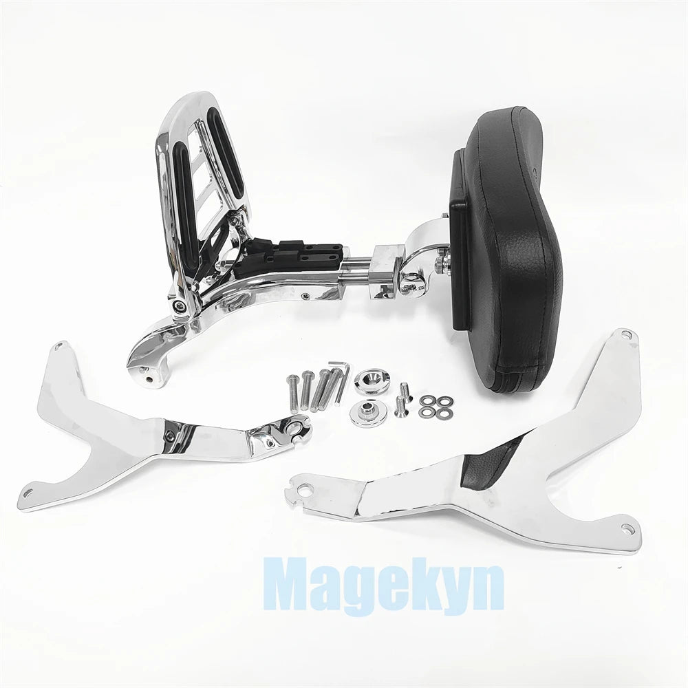 For BMW R18 B Bagger R18B Accessories Multi-Purpose Adjustable Driver Passenger Backrest Sissy Bar
